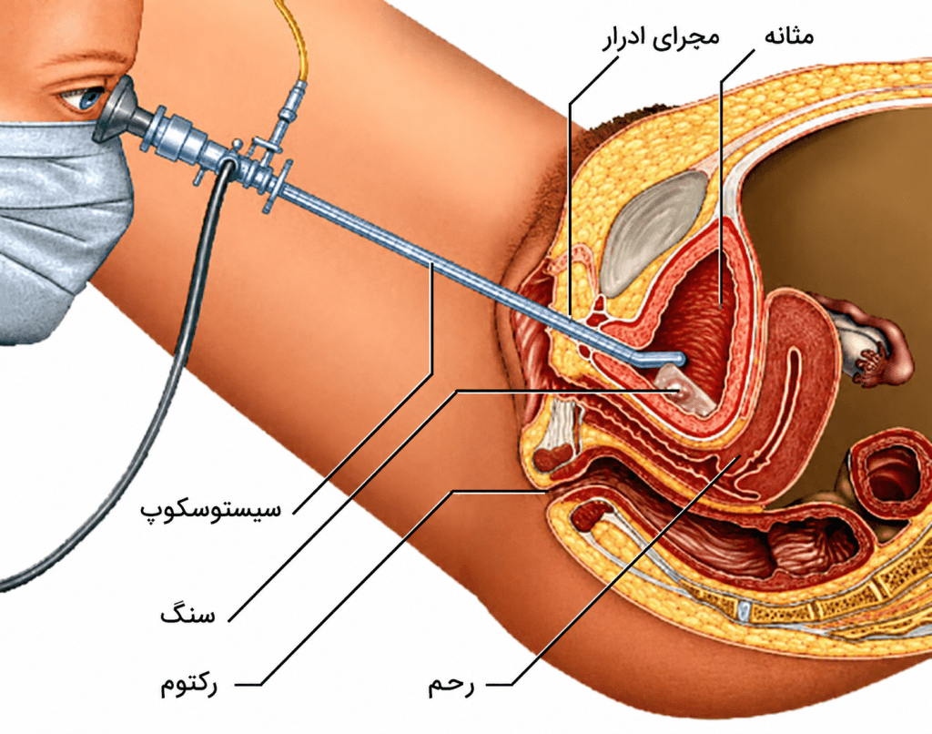 کاربرد سیستوسکوپی
