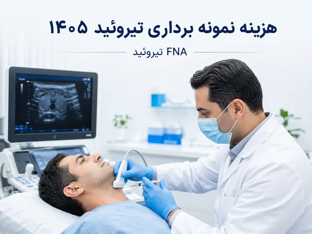 هزینه نمونه برداری تیروئید 1405