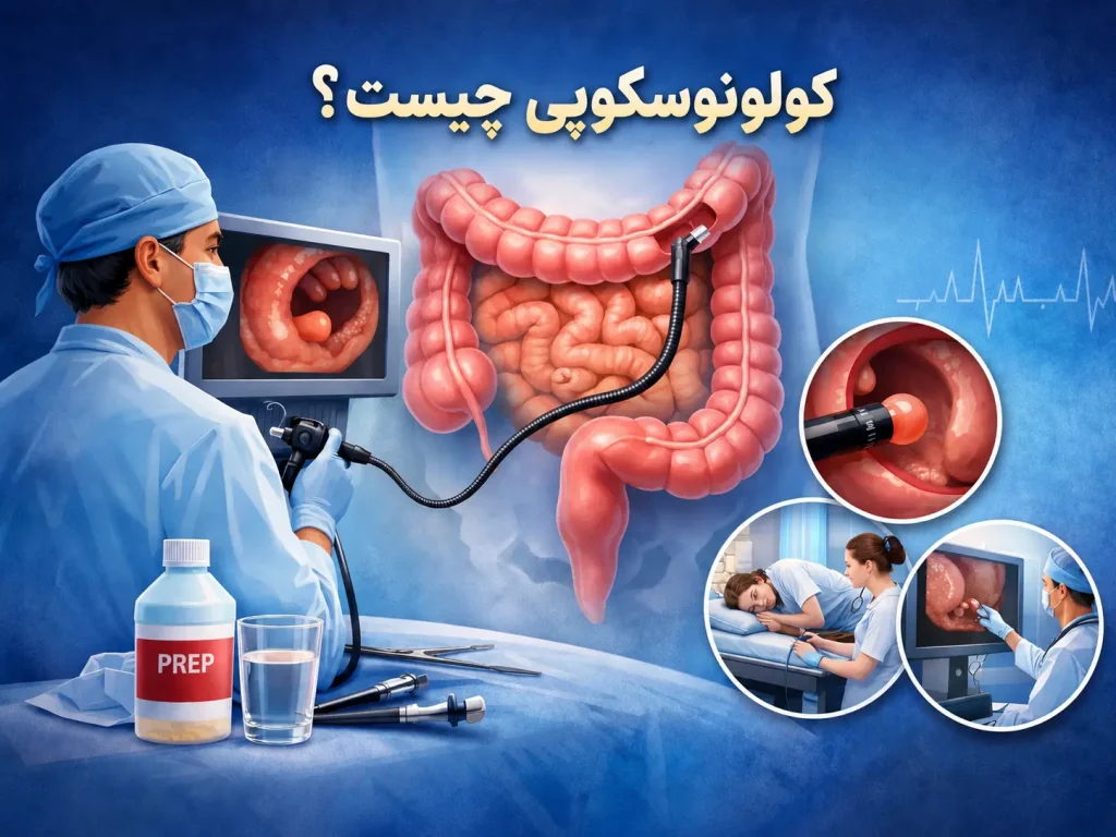 کولونوسکوپی چیست