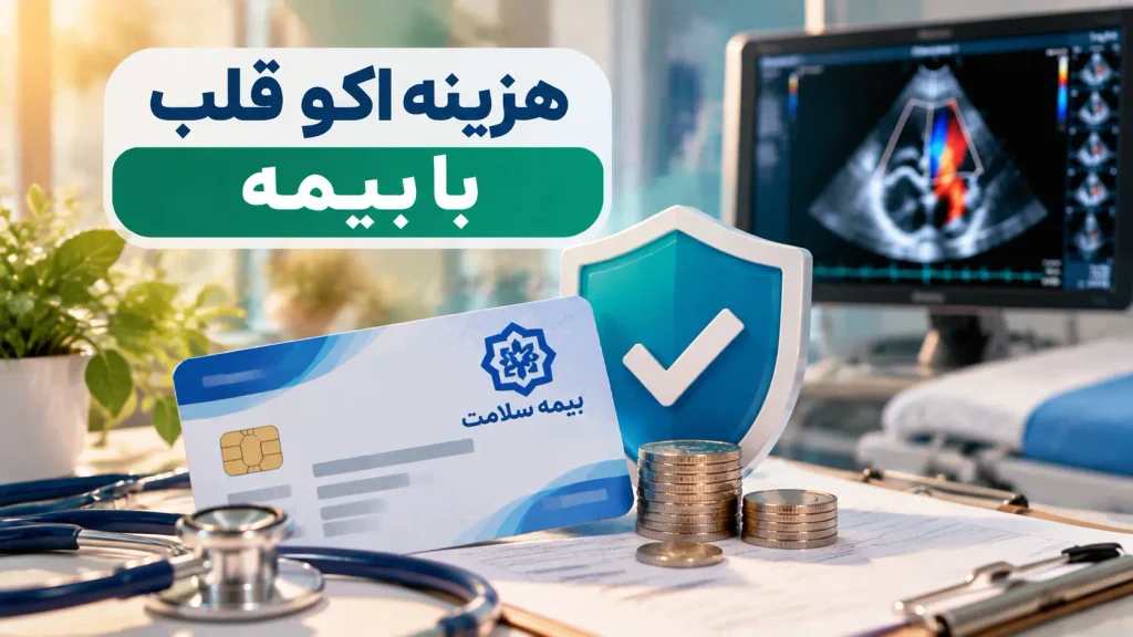 هزینه اکو قلب با بیمه